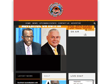 Tablet Screenshot of caribbeankissfm.com